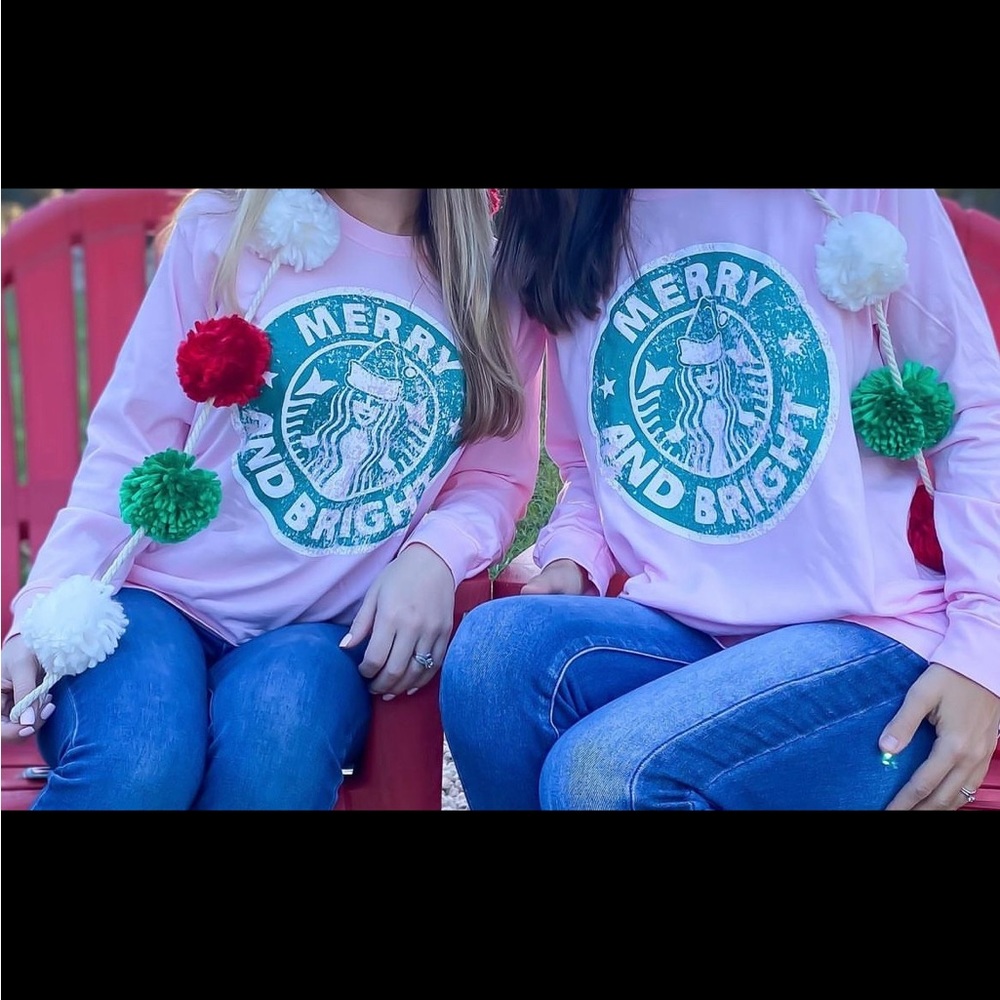 Merry and Bright long sleeve